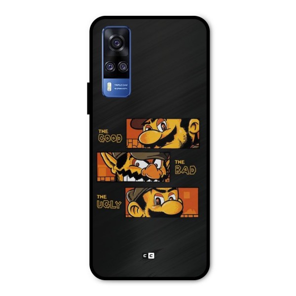 The Good Bad Ugly Metal Back Case for Vivo Y51A