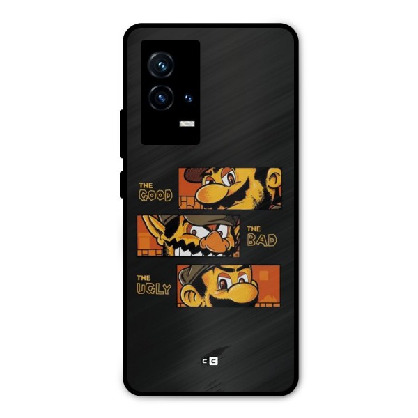 The Good Bad Ugly Metal Back Case for iQOO 9 5G