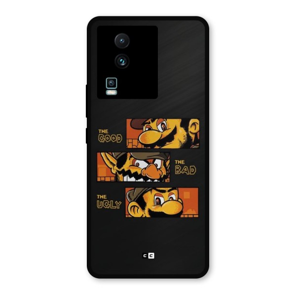The Good Bad Ugly Metal Back Case for iQOO Neo 7 Pro