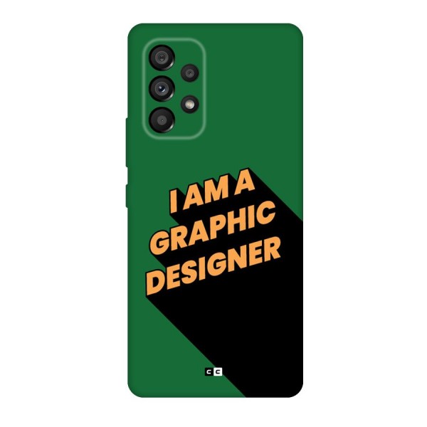 The Graphic Designer Back Case for Galaxy A53 5G