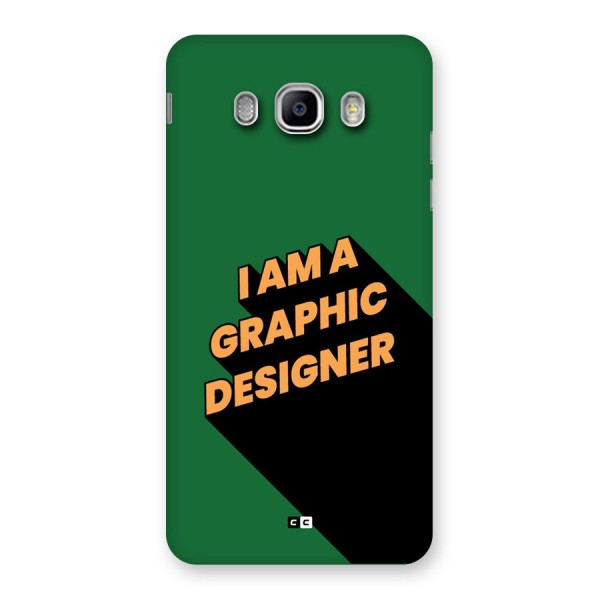 The Graphic Designer Back Case for Galaxy J5 2016