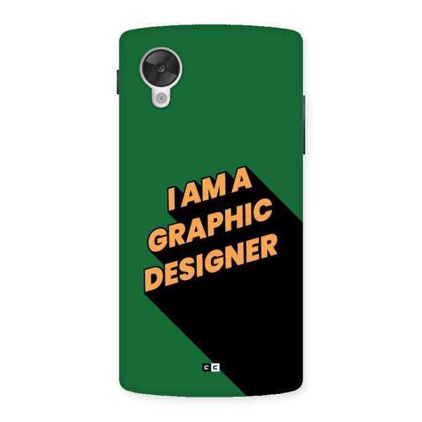 The Graphic Designer Back Case for Google Nexus 5
