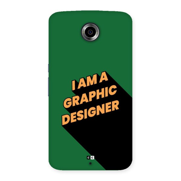 The Graphic Designer Back Case for Google Nexus 6