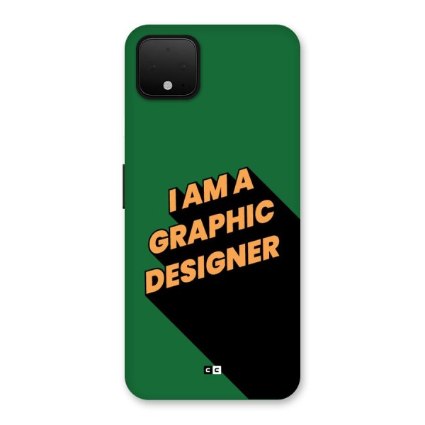 The Graphic Designer Back Case for Google Pixel 4 XL