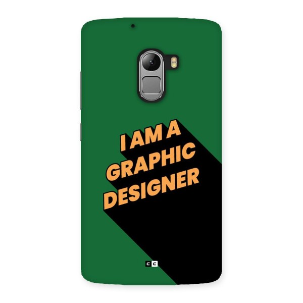 The Graphic Designer Back Case for Lenovo K4 Note