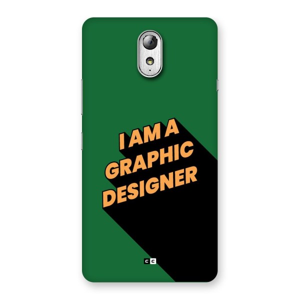 The Graphic Designer Back Case for Lenovo Vibe P1M