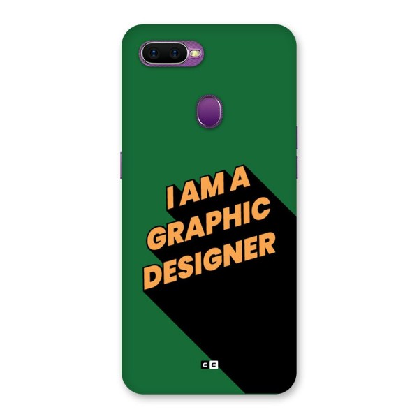 The Graphic Designer Back Case for Oppo F9