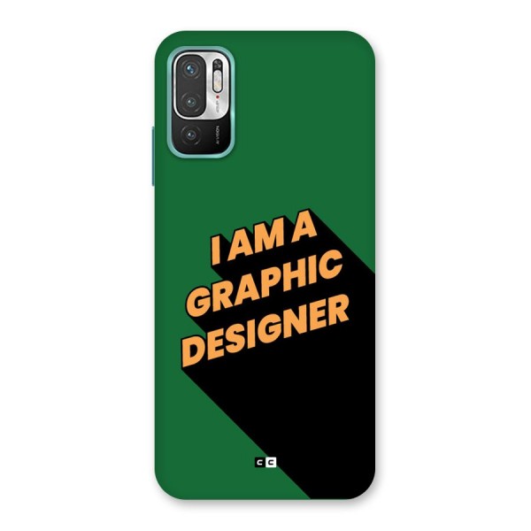 The Graphic Designer Back Case for Redmi Note 10T 5G