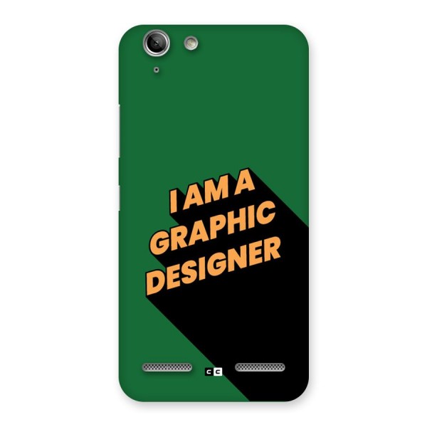 The Graphic Designer Back Case for Vibe K5
