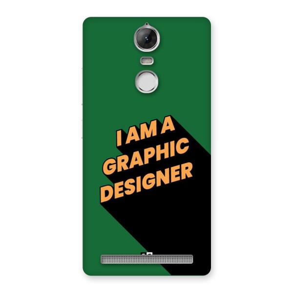 The Graphic Designer Back Case for Vibe K5 Note