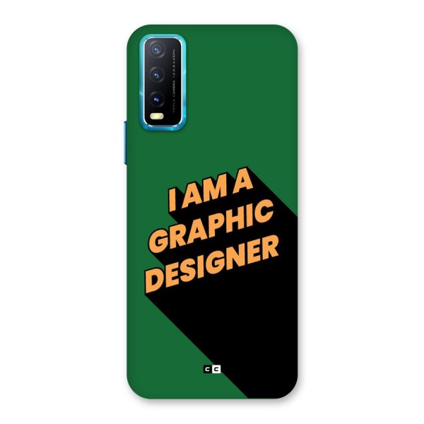 The Graphic Designer Back Case for Vivo Y12s