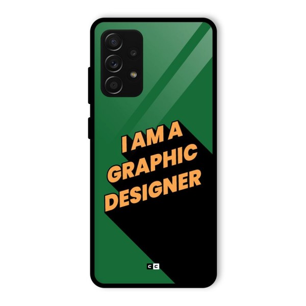The Graphic Designer Glass Back Case for Galaxy A53 5G