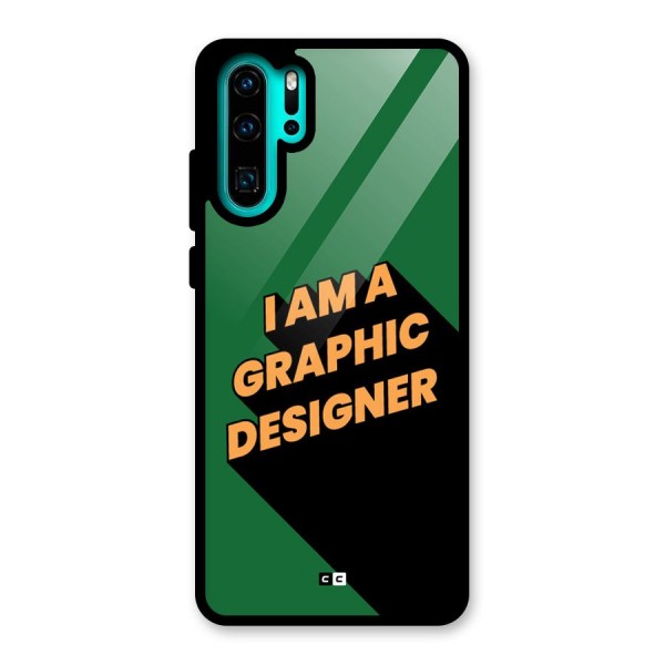 The Graphic Designer Glass Back Case for Huawei P30 Pro