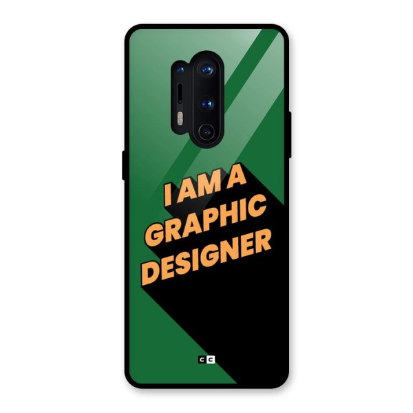 The Graphic Designer Glass Back Case for OnePlus 8 Pro