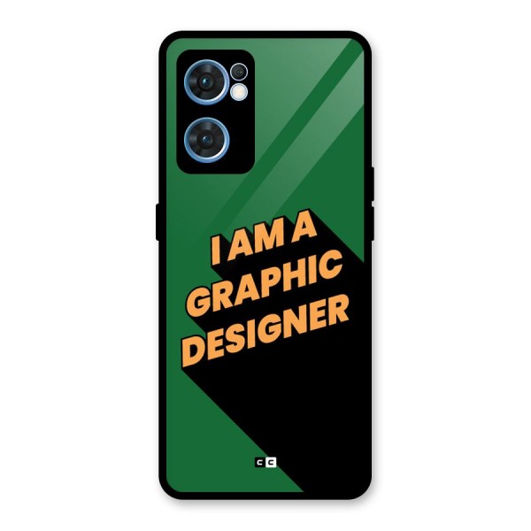 The Graphic Designer Glass Back Case for Oppo Reno7 5G