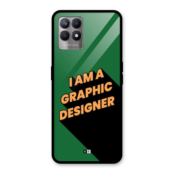 The Graphic Designer Glass Back Case for Realme Narzo 50