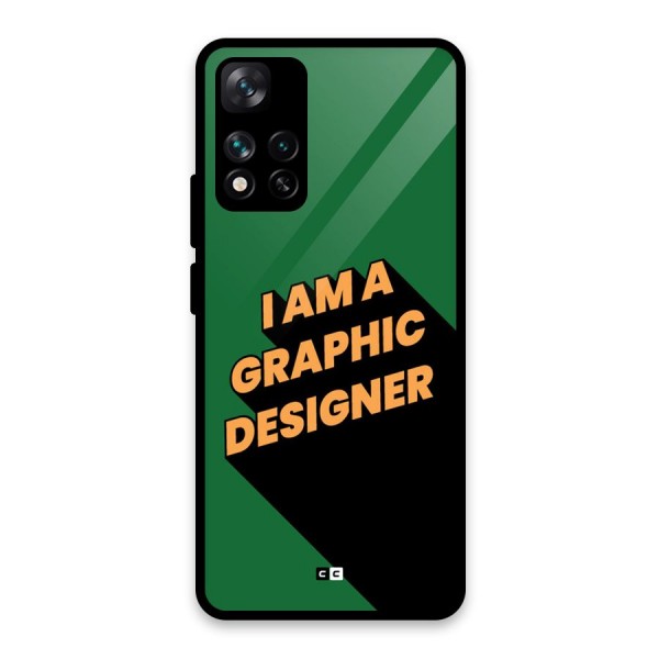 The Graphic Designer Glass Back Case for Xiaomi 11i 5G