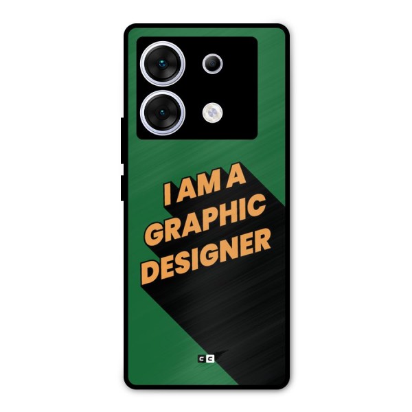 The Graphic Designer Metal Back Case for Infinix Zero 30 5G