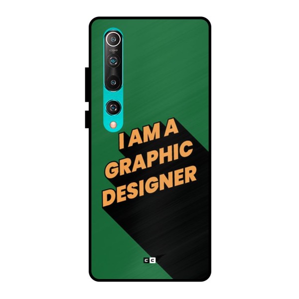 The Graphic Designer Metal Back Case for Mi 10