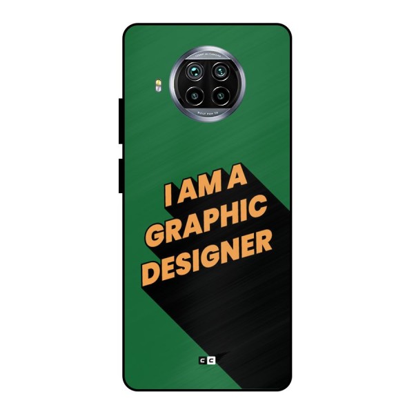 The Graphic Designer Metal Back Case for Mi 10i