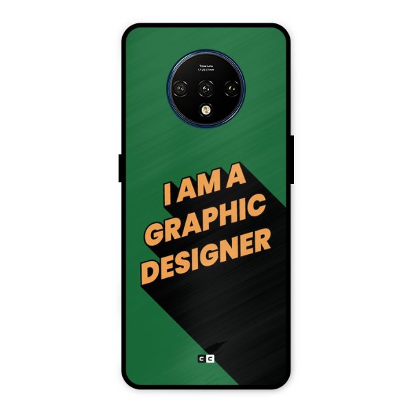 The Graphic Designer Metal Back Case for OnePlus 7T