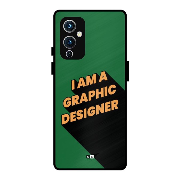 The Graphic Designer Metal Back Case for OnePlus 9