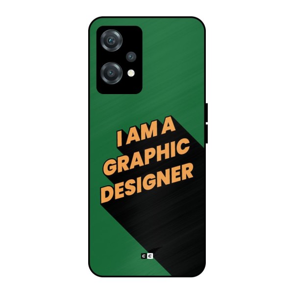 The Graphic Designer Metal Back Case for OnePlus Nord CE 2 Lite 5G