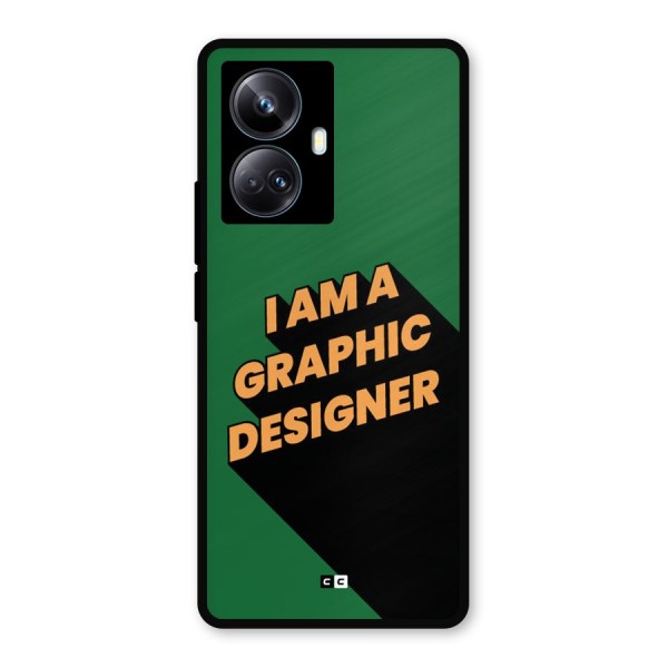 The Graphic Designer Metal Back Case for Realme 10 Pro Plus