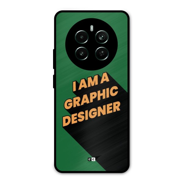The Graphic Designer Metal Back Case for Realme 12 Pro Plus
