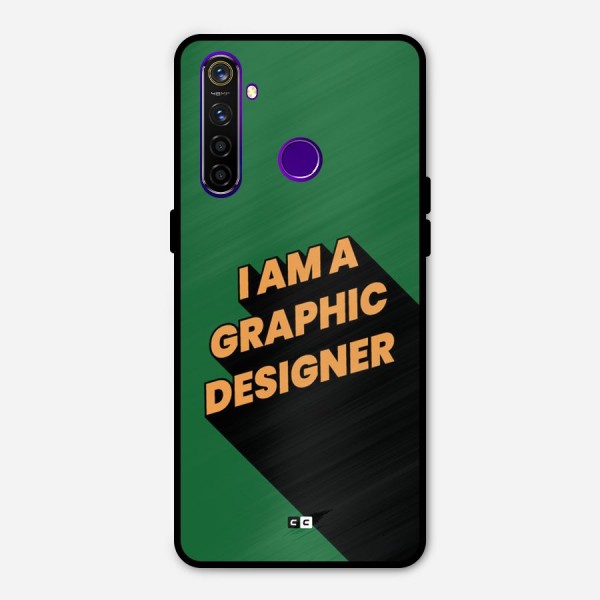 The Graphic Designer Metal Back Case for Realme 5 Pro