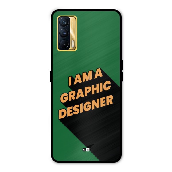 The Graphic Designer Metal Back Case for Realme X7