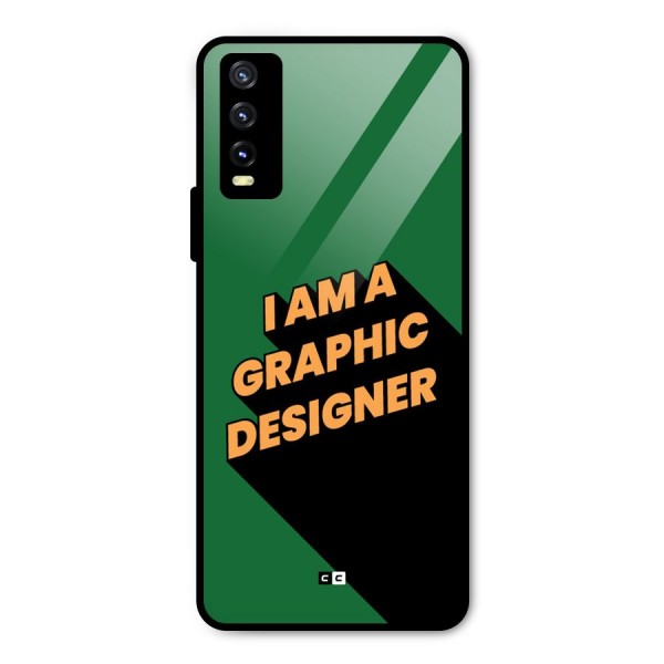 The Graphic Designer Metal Back Case for Vivo Y20i