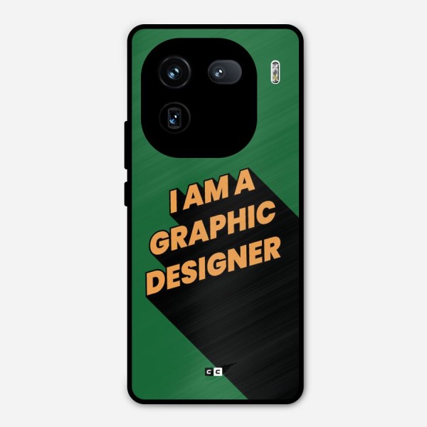 The Graphic Designer Metal Back Case for iQOO 12