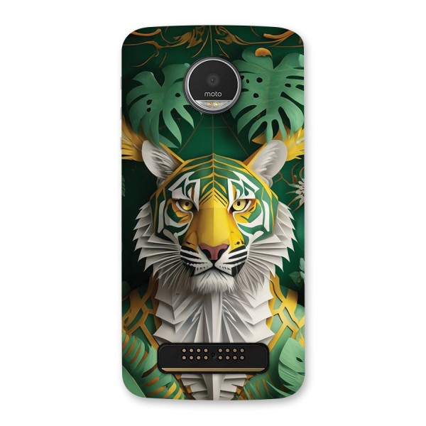 The Nature Tiger Back Case for Moto Z Play