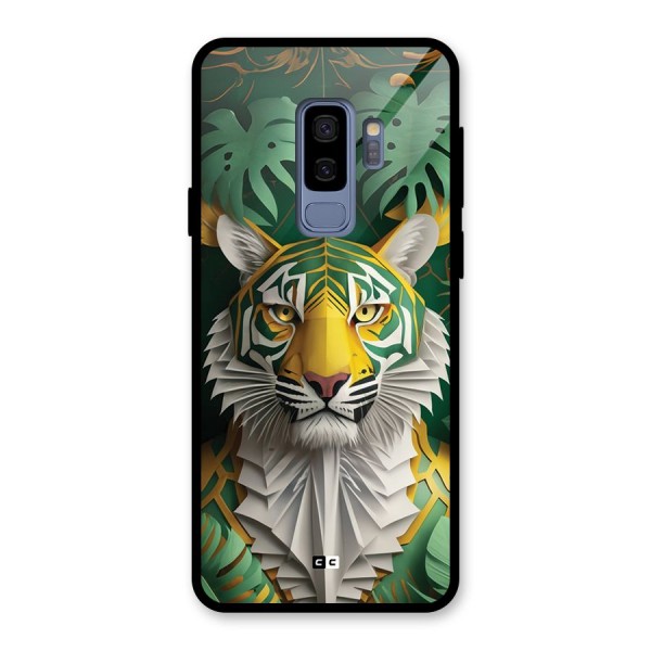 The Nature Tiger Glass Back Case for Galaxy S9 Plus