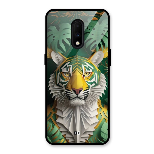 The Nature Tiger Glass Back Case for OnePlus 7