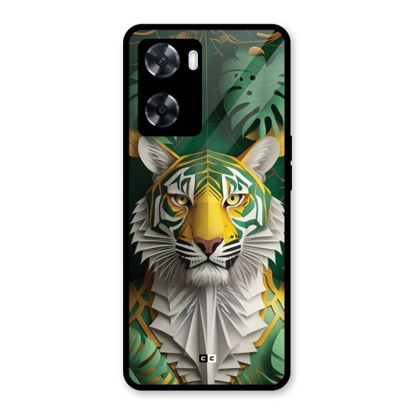 The Nature Tiger Glass Back Case for Oppo A77