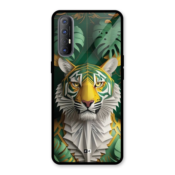 The Nature Tiger Glass Back Case for Oppo Reno3 Pro