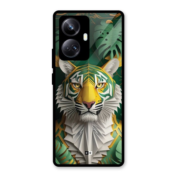 The Nature Tiger Glass Back Case for Realme 10 Pro Plus