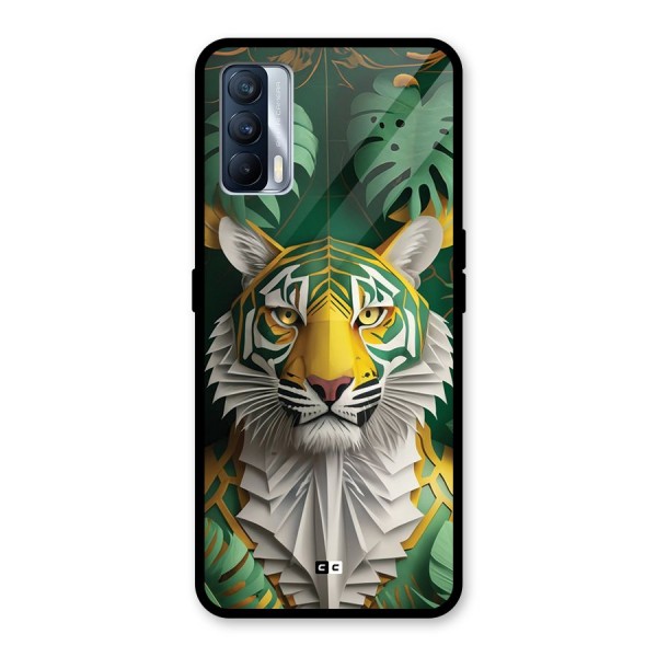 The Nature Tiger Glass Back Case for Realme X7