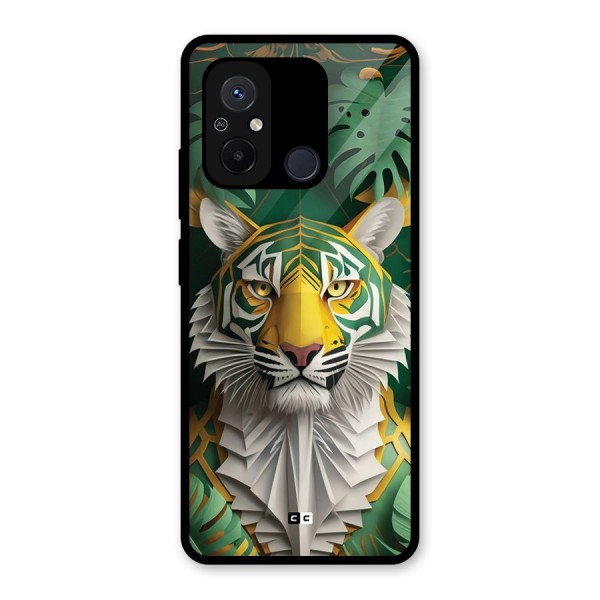 The Nature Tiger Glass Back Case for Redmi 12C