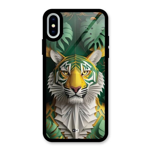 The Nature Tiger Glass Back Case for iPhone XS