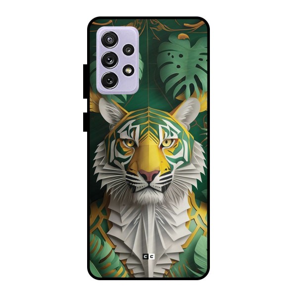 The Nature Tiger Metal Back Case for Galaxy A72