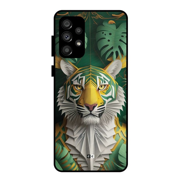 The Nature Tiger Metal Back Case for Galaxy A73 5G