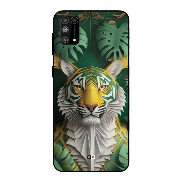 The Nature Tiger Metal Back Case for Galaxy M31