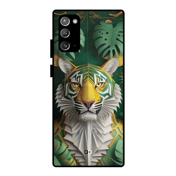 The Nature Tiger Metal Back Case for Galaxy Note 20