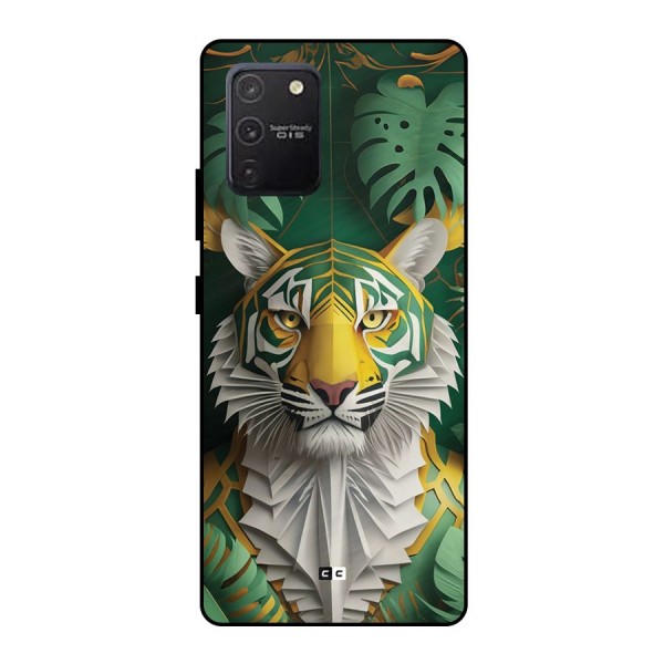 The Nature Tiger Metal Back Case for Galaxy S10 Lite