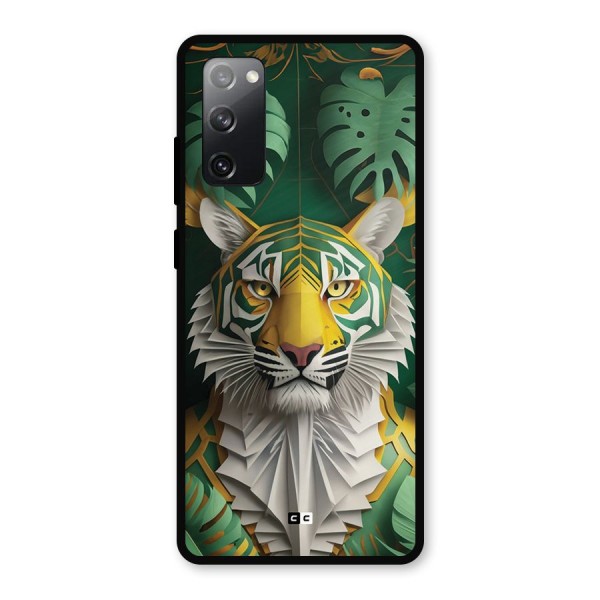 The Nature Tiger Metal Back Case for Galaxy S20 FE 5G