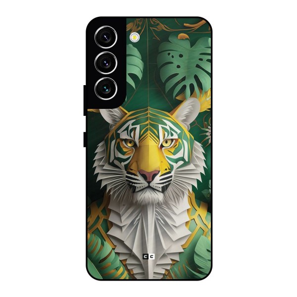The Nature Tiger Metal Back Case for Galaxy S22 5G