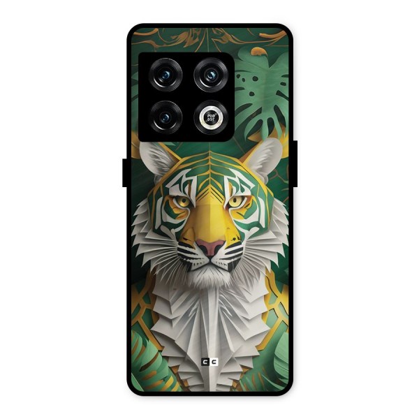 The Nature Tiger Metal Back Case for OnePlus 10 Pro 5G